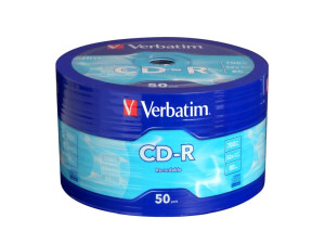 Media CD-R Verbatim 700MB 80min 50 броя
